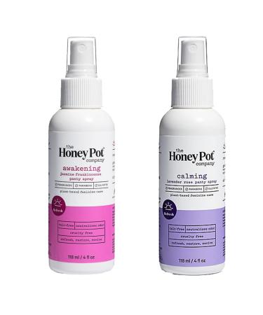 The Honey Pot Company Awakening Jasmine Frankincense Panty Spray 4 fl oz (118 ml)