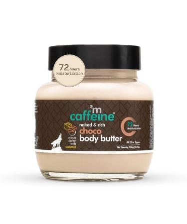 m Ceffaina Body Butter for Dry Skin for both Women and Men | Shea Butter Moisturizer with Cocoa Butter & Caffeine | Body Cream for 72Hrs Moisturization | Non-Sticky for All Skin Types (100gm)