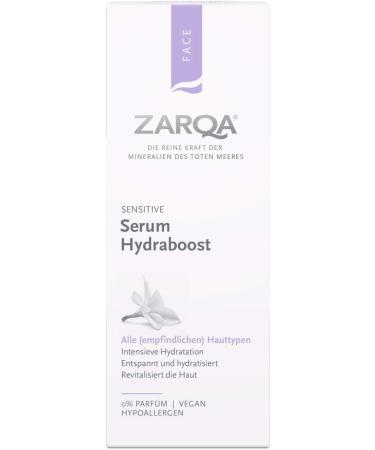 Zarqa Serum Hydraboost 50ml Gives tired skin a boost With extra magnesium Stimulates collagen production Suitable for all skin types - Buy Online on GoSupps.com