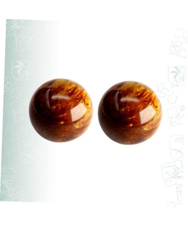 Healeeved Spiky Massage Balls - 4 Piece Wooden Roller & Hand Exercise Device for Muscle Relief & Trigger Point Therapy | International Shipping Available - Buy Online on GoSupps.com