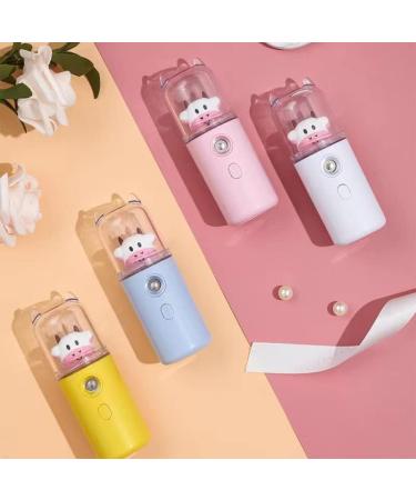 Facial Nano Mist Sprayer USB Rechargeable Battery Operated 30Ml Mini Portable Spray Face Moisturizing Hydrating Steamer Facial Humidifier for Skin Care - Buy Online on GoSupps.com