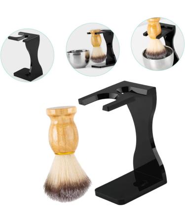 Buy Hemoton 4 Sets Shaving Kit - Wooden Shave Brush Organizer & Comfy Razor for Men | Beauty Essentials for Smooth Shaving - Buy Online on GoSupps.com