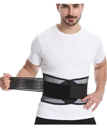 Breathable Lumbar Support Belt for Lower Back Pain Relief | XXL Lift & Support for Herniated Disc Sciatica & Scoliosis | Men & Women - Buy Online on GoSupps.com