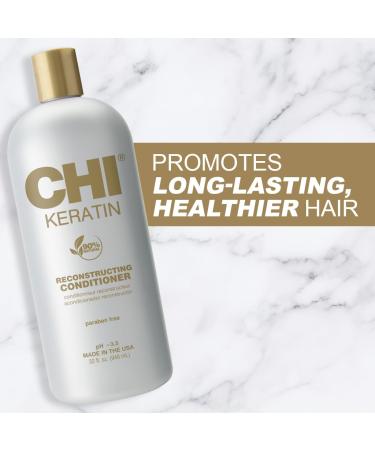 Buy Chi Keratin Reconstructing Conditioner 946 ml - Best for Hair Repair & Hydration | International Shipping Available - Buy Online on GoSupps.com