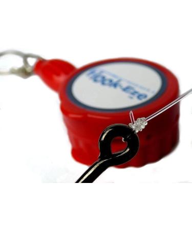 HOOK-EZE Knot Tying Tool for 4 Fishing Poles | Line Cutter | 2 Sizes | Saltwater, Freshwater, Bass, Kayak, Ice Fishing | Red & Blue - Buy Online on GoSupps.com