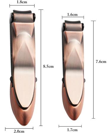 Stainless Steel Nail Clipper with Splash-Proof Design Ergonomic Handle and 5 Color Choices - Buy Online on GoSupps.com