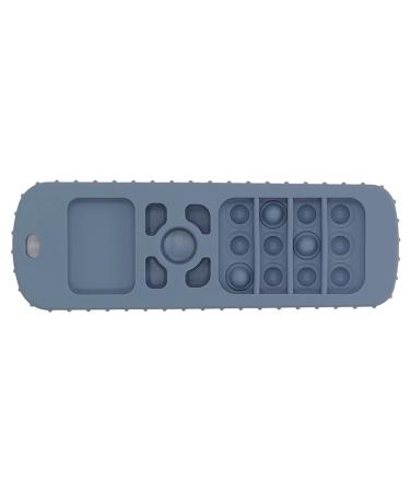 Soft Remote Control Shaped Teething Sensory Toy for Gum Relief - Dark Blue - Buy Online on GoSupps.com
