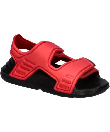 adidas Kids Altaswim Beach & Pool Shoes - 1 UK - Scarlet/White/Black - Buy Online on GoSupps.com