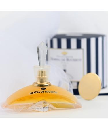 Marina de Bourbon Classique by Princesse Marina de Bourbon | Eau de Parfum Spray | Fragrance for Women | Floral and Fruity Scent with Notes of Exotic Fruits and Vanilla | 100 mL / 3.4 fl oz - Buy Online on GoSupps.com