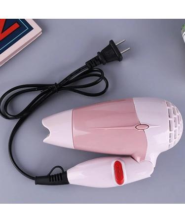 RSSK Mini Folding Hair Dryer Portable Travel With Hot And Cold Wind Hotel Home Student Dormitory Constant Temperature Hair Care - Buy Online on GoSupps.com