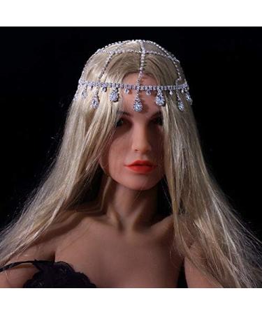 Wekicici Roaring 20s Rhinestone Flapper Headpiece for Gatsby Themed Events - Buy Online on GoSupps.com