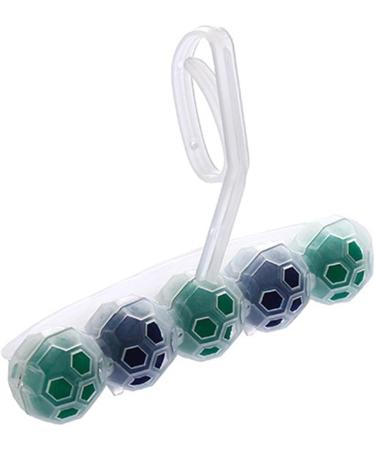 Shayu 5 in 1 Toilet Cleaner - Rimblock Hanger wit 4 Fresh Fragrances Hang Cleaning Ball Cleansing Foam Takes Away Dirt Quick Foaming Hanging Cleanser Odor Eliminator tablets 50g - Buy Online on GoSupps.com