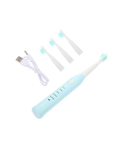 HOMSFOU 1 Set Electric Toothbrush For Children Cleaning Brush For The Tooth Lover Automatic Abs 1 piece (1 pack) Blue
