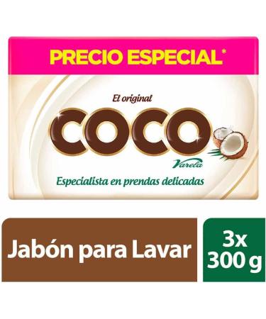 Buy Generic Coconut Stain Remover & Laundry Bar - 3x300g | Effective Eco-Friendly Cleaning Solution | International Shipping Available - Buy Online on GoSupps.com