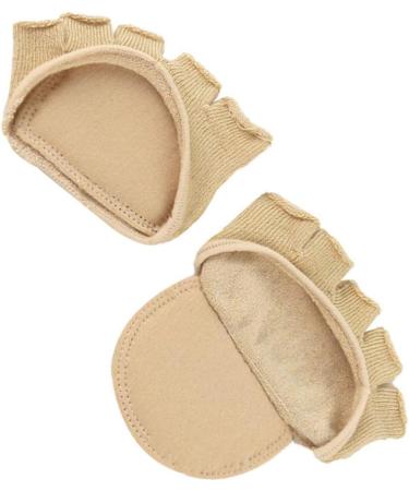 Exceart Metatarsal Sleeve: No Show Five Toe Forefoot Socks for Women Men - 1 Pair - Buy Online on GoSupps.com