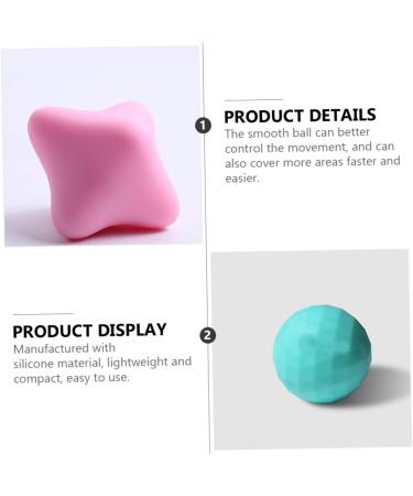 Fascia Ball Roller Massage Device - Ultimate Foot Massager for Health Yoga & Muscle Relief | Handheld Massage Balls for Menstrual & Gym Use - Buy Online on GoSupps.com