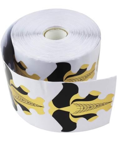 FingerAngel 500Pcs Adhesive Stiletto Nail Forms System for UV Gel Acrylic Gloden Color Nail Tips Extension - Buy Online on GoSupps.com