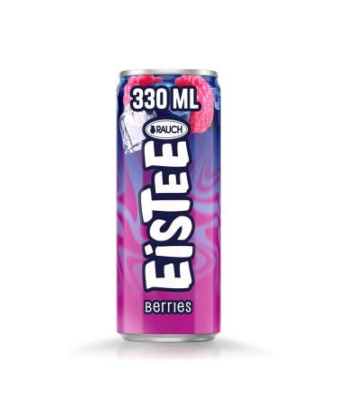 Smoke etee Berries | Fresh Raspberry & Blueberry Iced Tea | 24x330ml Cans | Refreshing Soft Drink & Ideal Thirst Quencher - Buy Online on GoSupps.com