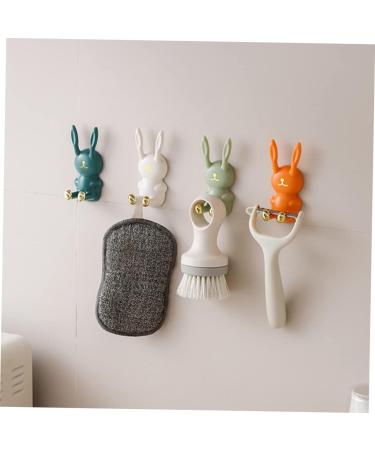 Buy Cabilock 12 PTH Sticky Hooks - Self-Adhesive Razor Holder for Bathroom - Durable ABS Wall Hooks for Shaving and Organization - Buy Online on GoSupps.com