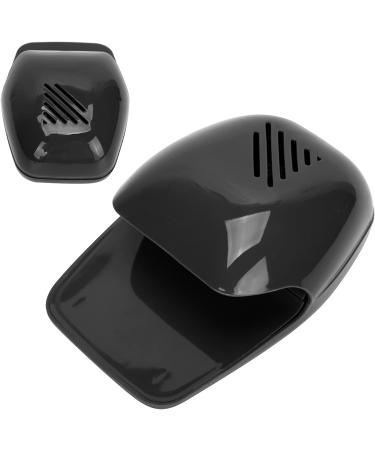 Portable Nail Dryer - Quick Cooling Fan for Fast Nail Polish Drying (Black) - Ideal for Home and Salon Use - Buy Online on GoSupps.com
