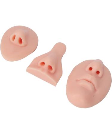 Silicone Nose Model Kit Simulation 3D Soft Exercise Nose Model Nose Seam Teaching Exercises (Light Beige) - Buy Online on GoSupps.com