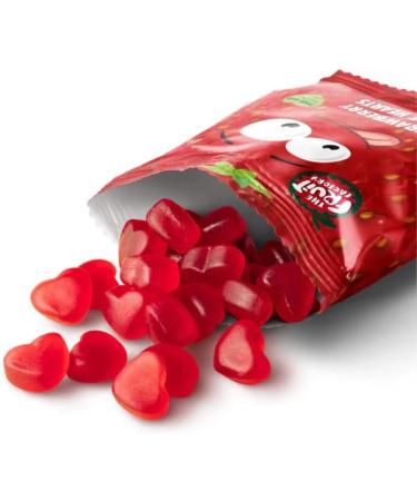 The Fruit Factory Strawberry Fruit Hearts Juice 20g x 5 (Pack of 9) - Buy Online on GoSupps.com