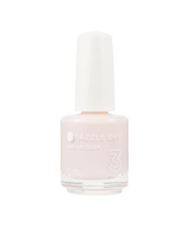 Dazzle Dry Nail Lacquer (Step 3) - Touch of Love - A semi-sheer pale chalky pink. (0.5 fl oz) Touch of Love | 0.5 Fl Oz