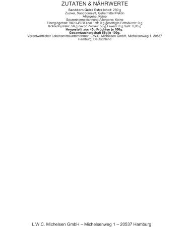 Sanddorn Anchor Jelly 280g - Buy Online on GoSupps.com