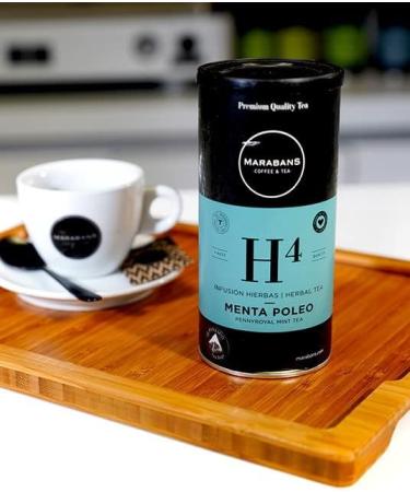  Marabans Coffee & Tea Menthe Poleo Marabans in pyramids. Pot of 25 sachets (pyramids) - Buy Online on GoSupps.com