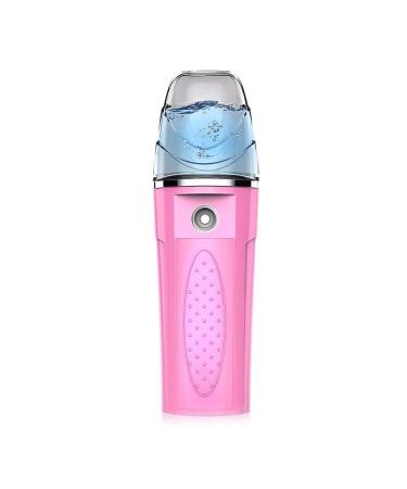 Visage Nano Spray Hydratant Visage Vapeur pour Instrument de Soins de la Peau Humidificateur Visage Rose