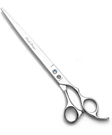 Purple Dragon 9 Inch Sharp Edge Salon Hair Cutting Shears with Bag - Professional Pet/Dog Grooming Scissors for Barber or Groomer - Buy Online on GoSupps.com