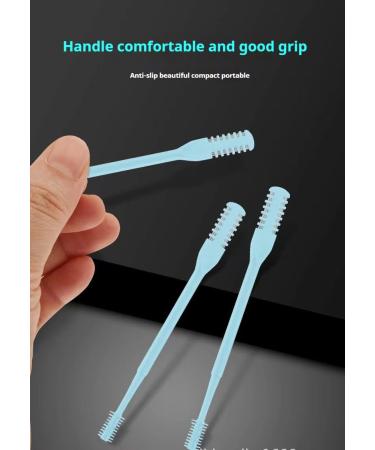 2-in-1 Nose Hair Scissors & Trimmer - 2024 Double-Sided Nose Hair Removal Tool for Men & Women - 360 Rotating Design with Ear Clips - Cream (3 Sticks - Buy Online on GoSupps.com