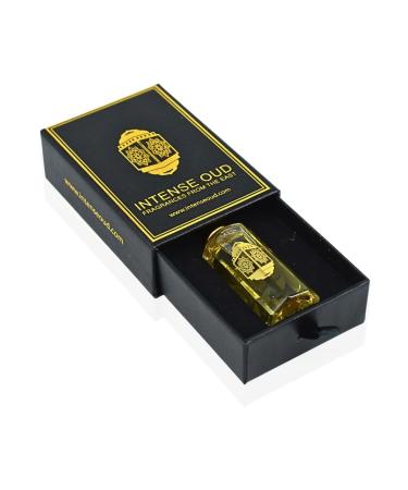 INTENSE OUD Santal Wood Perfume Oil 12ML (0.40 OZ) With Black Gift Box Rich Sandalwood Vetiver & Luxurious Oud. - Buy Online on GoSupps.com
