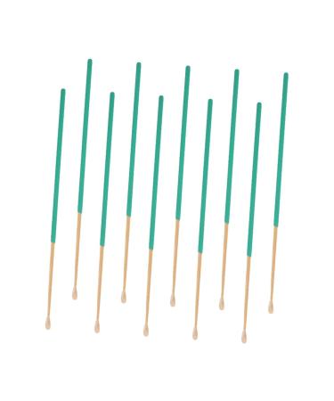 EXAOMBLE 10Pcs Earwax Picks with Anti-Slip Handle Practical Ear Cleaning Tools for Earwax Removal and Ear Canal Massage Lightweight and Portable Green for Daily Use