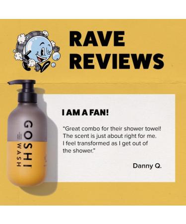 GOSHI Super Vitamin Body Wash 20 oz - pH-Balanced Exfoliating Body Wash for Men and Women - For All Skin Types 20 Ounce (Pack of 1) - Buy Online on GoSupps.com