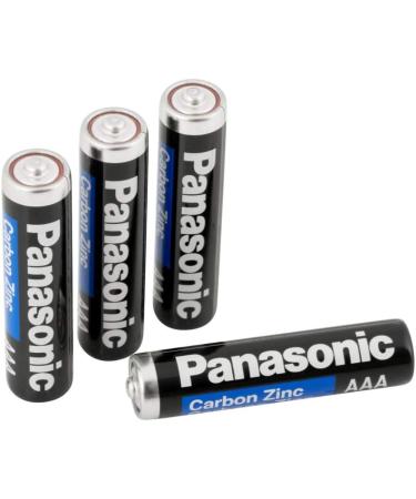 100pc Panasonic AAA Batteries - Super Heavy Duty Power Carbon Zinc - 1.5V Triple A Batteries - Bulk Pack - Buy Online on GoSupps.com