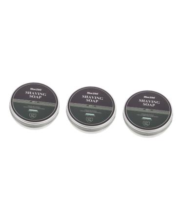 FRCOLOR 3pcs Beard Shaving Cream Men Soap Mens Care Shaving Soap Natural Organic Shaving Shave Beard Cream Shaving Soap Moisturizing Cream Paste Male Perfume Man