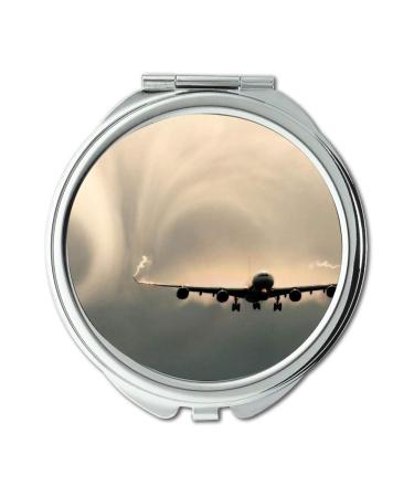 YENDOSTEEN aircraft Mirror makeup mirror fighter brute 5e pocket mirror portable mirror