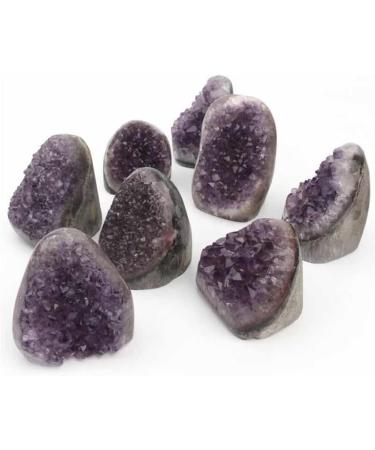 Raw Natural Crystal Geode Quartz Rough Purple Specimen 500g-750g 1pc Feng Shui Decoration Home Goods - Buy Online on GoSupps.com