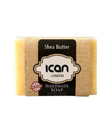 ican London Shea Butter Natural Handmade Refreshing & Cleansing Soap For Face And Body 45g