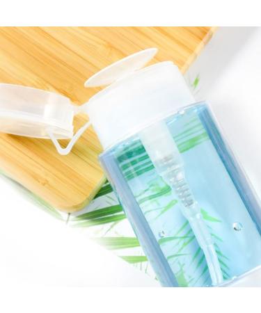 4 Pack Lockable 100ml Clear Pump Dispenser Bottles - Ideal for Travel Toner & Lotion - Perfect Cosmetic Organizer - Buy Online on GoSupps.com