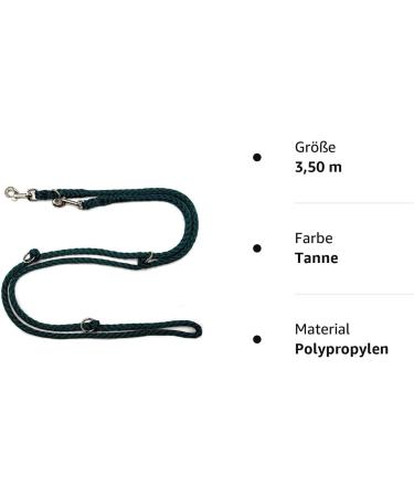 Double Dog Leash for Medium Dogs up to 45 kg | 39 Colors | Stable 3.50 m Training Leash - Buy Online on GoSupps.com