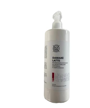 DARSENA DEL SALE Damar Milk body milk intensive moisturizing Spirulina seaweed after sun and after shower (500 ml.)