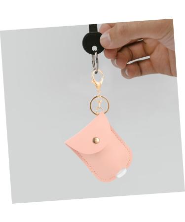 FOMIYES 6-Piece PU Leather Pendants & Keychains - Stylish Hand Soap & Hand Sanitizer Travel Bottles - Key Ring Decor for Easy Access - Buy Online on GoSupps.com