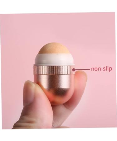 Portable Oil-absorbing Volcanic Roller Facial Oil Remove Oily Skin Control Roller Storage Rack - Buy Online on GoSupps.com