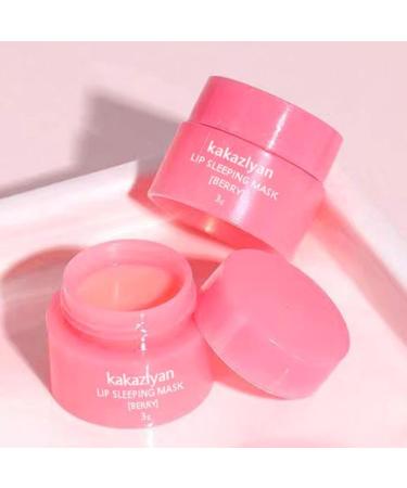 Original Strawberry Lip Sleeping Mask Moisturizing Balm Hydrated Nourish Lips Sleep Care J4Y1 Night Gradient Lip Lines Lips - Buy Online on GoSupps.com