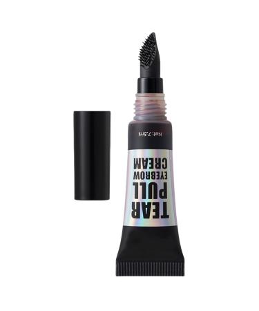 XIAOXIAOYU XIAOXIAOYU Eyebrow Gel Eyebrow Cream - Long-lasting quick-drying peel-off tinted eyebrow gel sweat-resistant natural-looking and waterproof volumizing gel for
