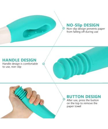 Brrnoo Toilet Aids For Wiping Long Reach Comfort Wipe -- 15.7inch Wipe Assist Tool Bathroom Wipe Assistance Bottom Buddy Ideal Daily Living Bathroom Toilet Aids Tools - Buy Online on GoSupps.com