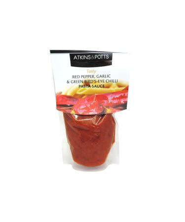 Atkins & Potts Atkins & Potts Red Pepper Garlic and Bird's Eye Chili 350g