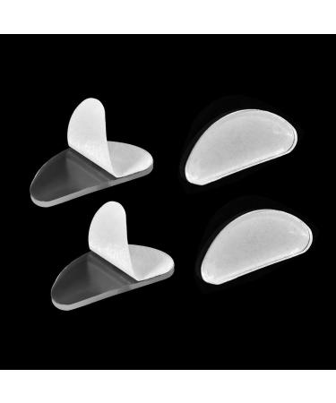 20 Pairs Silicone Nose Pads for Glasses Stick on Nose Pads D Shape Adhesive Nose Cushions for Eyeglasses Spectacle Reading Glasses Sunglasses Transparent - Buy Online on GoSupps.com